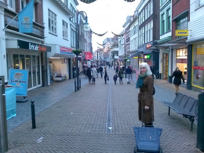 Weinig drukte meer in de Hoogstraat.