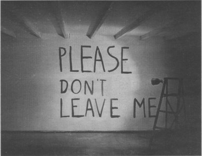 Please don't leave me, 1969 - zwart/wit foto - 28 x 35,5 cm - oplage: 3