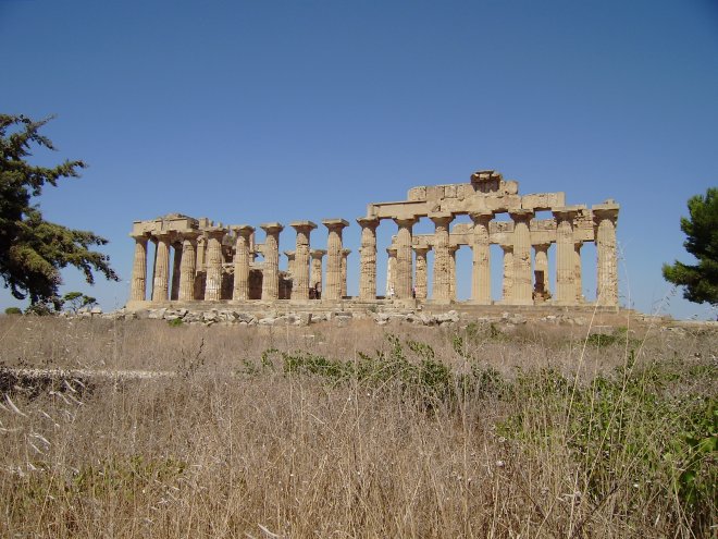 Griekse tempel in Selinunte