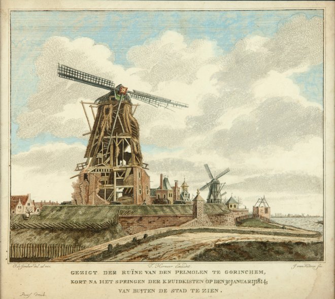 Dit is de prent waarover ik een stukje schreef voor een nieuw boek van de HVOG.