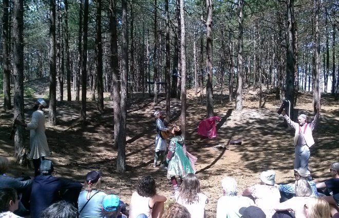 George en Eran Producties/De Toneelmakerij op Oerol.