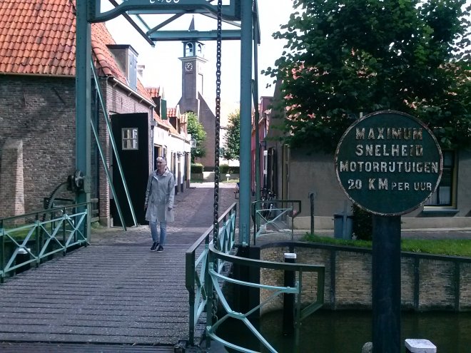 In het Zuiderzeemuseum in Enkhuizen. Een reis in de tijd.