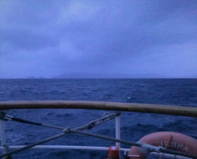 In de vroeg ochtend van 14 maart 2020 kijk ik terug naar Kaap Hoorn.