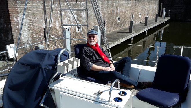 Gisteren een uurtje in de kuip van de Dulce. Vandaag weer.