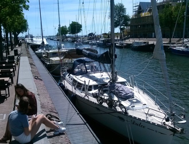 Pinksteren in Hellevoetsluis.