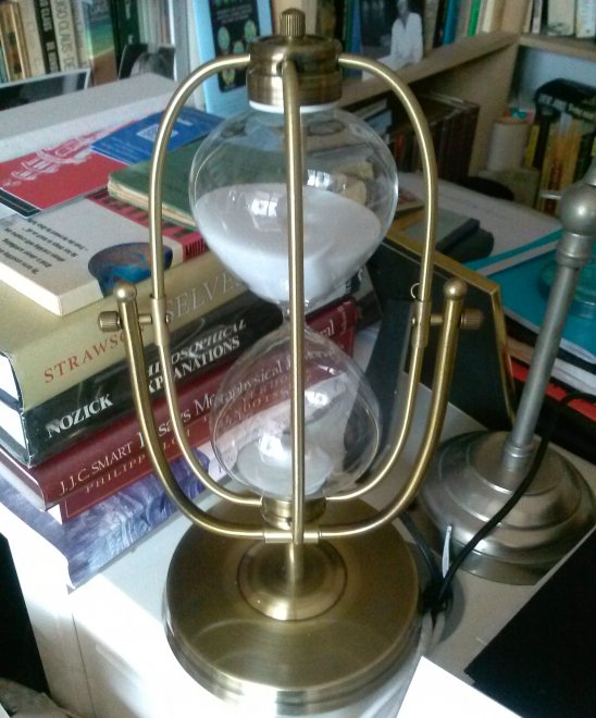 Mijn niieuwe zandloper