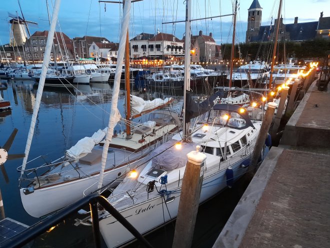 Het was gisteravond vol in Willemstad.