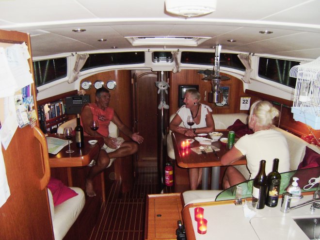 Jaap en Diana op de borrel