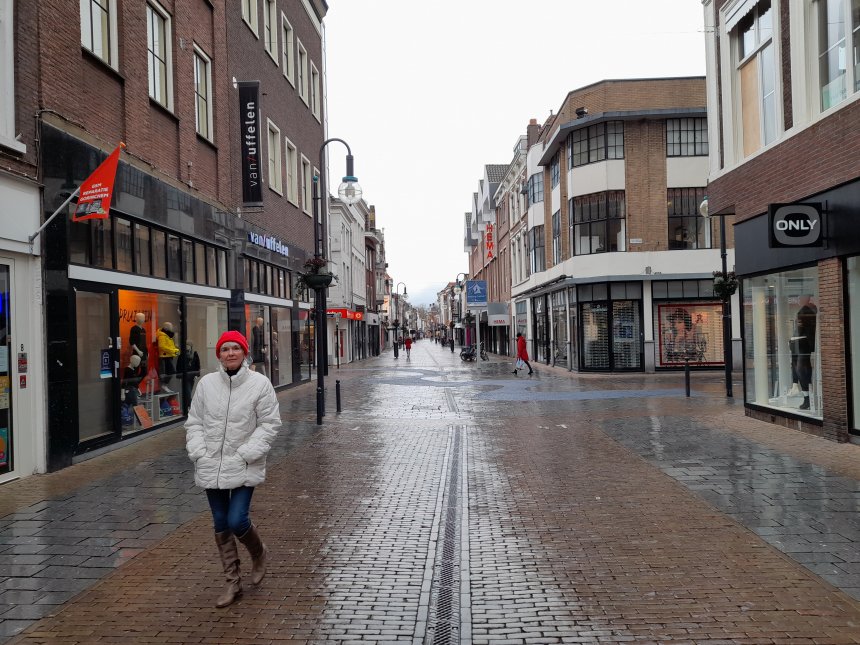 Uitgestorven binnenstad