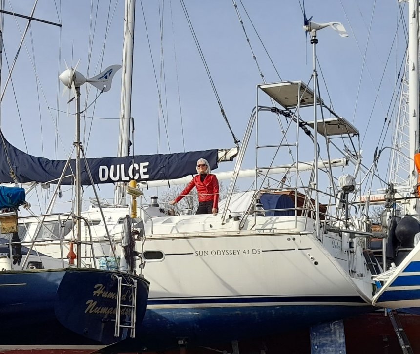 19 februari 2021. Dulce heeft zo te zien de vorstperiode goed doorstaan.