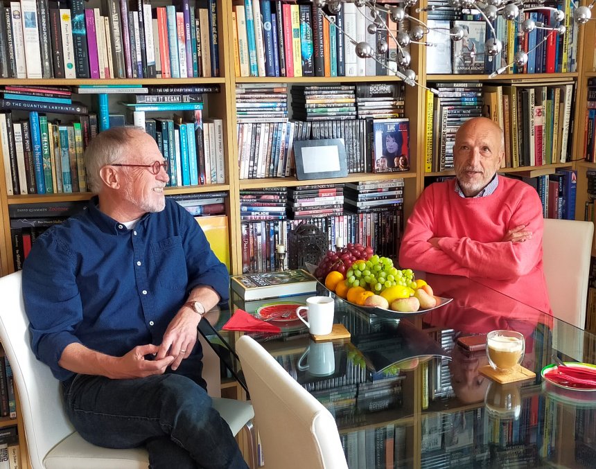 Twee scheepsjongens van de Bark Europa.