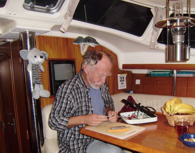 Er zit een draadje los in het kookplaatje