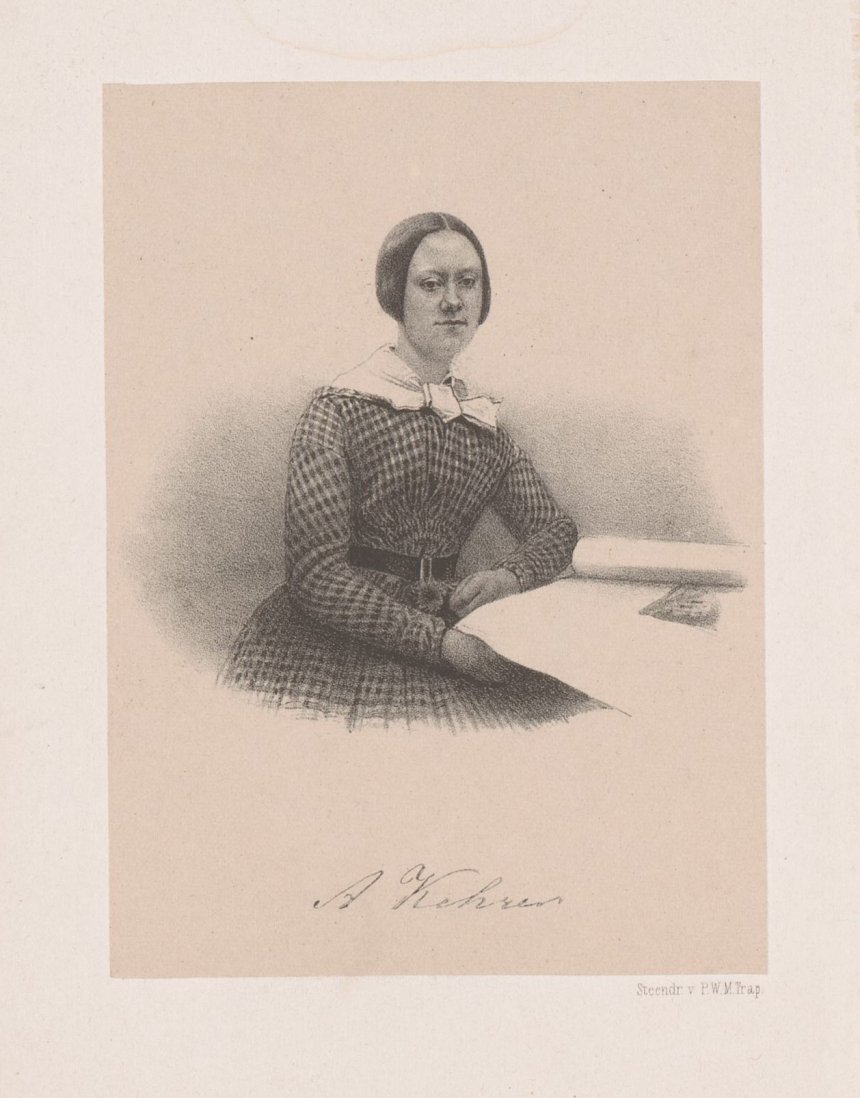 De Gorcumse dichteres Albertine Kehrer (1826 - 1852)