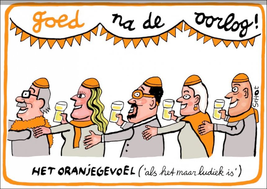 Bas van der Schot gisteren in De Volkskrant