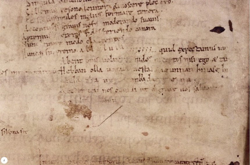 Foto van het schutblad (ARCHiOx/Bodleian Libraries, University of Oxford)