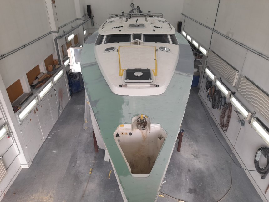 Onze Dulce heeft weer een dek.