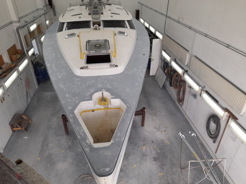 Dulce vanochtend in de loods van Rexwinkel.