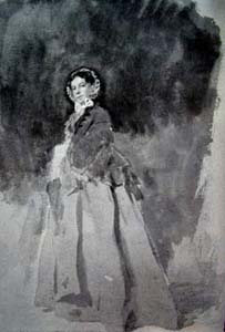 Madame Sabatier, geschilderd door één van haar bewonderaars, de schilder Ernest Meissonnier