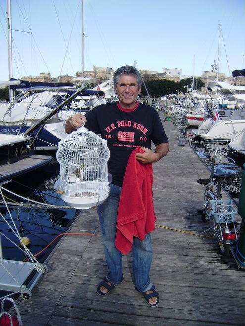 Jaap haalt de logé op