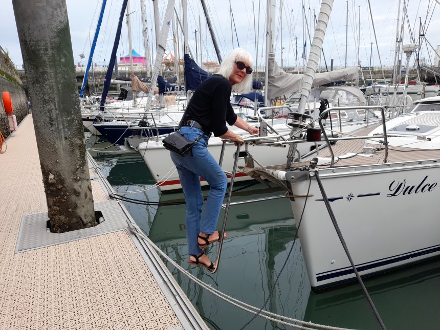 Ons neustrapje doet weer dienst.